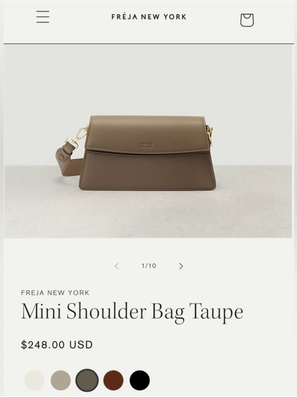 Freja New York Shoulder Bag
